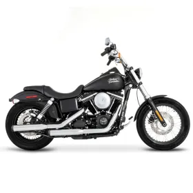 RINEHART RACING 500-0300 3" Muffler Slip-On Duals for FLD / FXD / FXDB / FXDBA  / FXDC 1450-1800cc 06-17