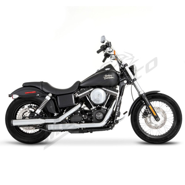 RINEHART RACING 500-0300 3" Muffler Slip-On Duals for FLD / FXD / FXDB / FXDBA  / FXDC 1450-1800cc 06-17