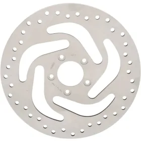 DRAG SPECIALTIES Stainless Steel Drilled Brake Rotor Harley Davidson FLDE / FLFB / FLFBS / FLHC 883-1868cc 14-24