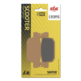 SBS MS Scooter Maxi Sintered Brake Pads Honda ADV / FES / NSS / SH 125-350cc 05-24