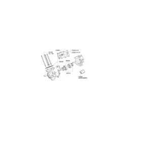 POLINI Engine Crankcase MBK 51V 50cc 78-03
