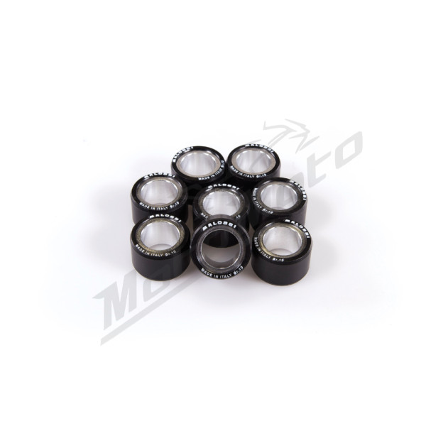 Variatoriaus ritinėlių komplektas MALOSSI HTRoll Piaggio / Vespa / Aprilia / Gilera / Derbi 125-200cc 94->