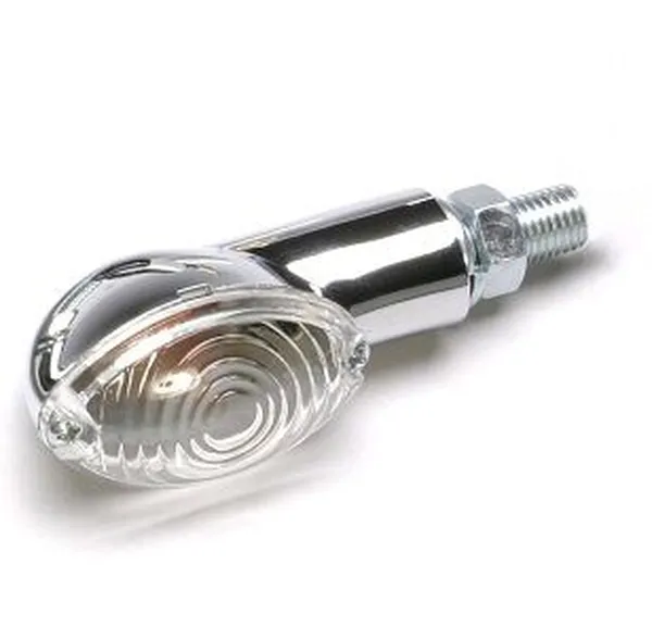 K&S TECHNOLOGIES Universal Mini-Stalk Marker Lights Chrome 2pcs