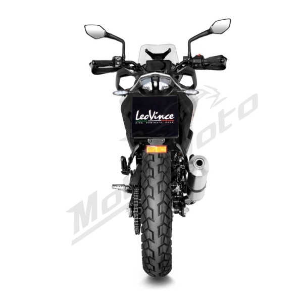 LEOVINCE LV One Evo Stainless Steel Slip-On Muffler KTM ADVENTURE 390 20-24