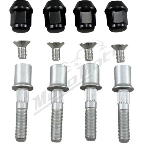 MOOSE OFFROAD Wheel Stud/Nut Kit Can Am Maverick / Outlander / Renegade 450-1000cc 07-22