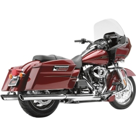 COBRA 3" Slip-On Muffler Harley Davidson FLHR / FLHRC / FLHRCI / FLHRI / FLHT / FLHTC / FLHTCU / FLHX / FLTR / FLTRX 1340-1690cc 95-16