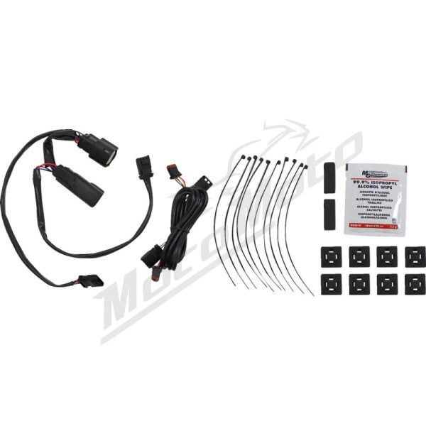 CUSTOM DYNAMICS Saddlebag Latch Dual Color Accent Lights Harley Davidson FLH / FLHR / FLHRC / FLHRXS 1690-1977cc 14-24
