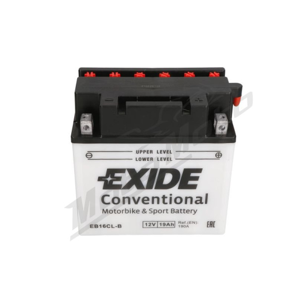 EXIDE YB16CL-B Battery 12V 19Ah