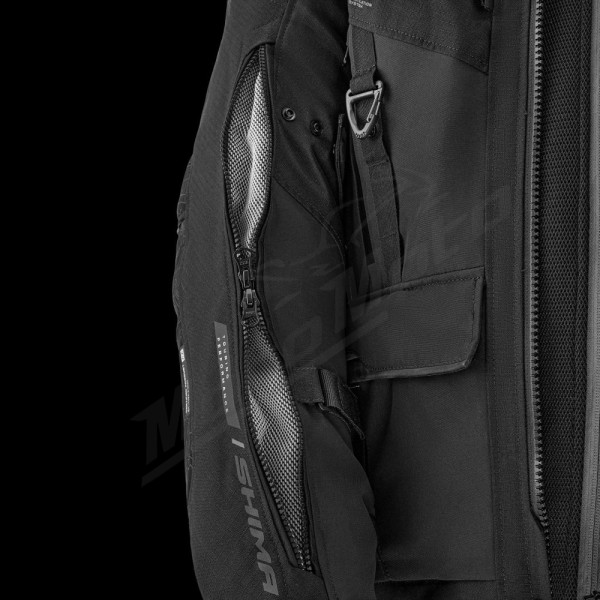 Shima TRACKER Men Textile Jacket Black