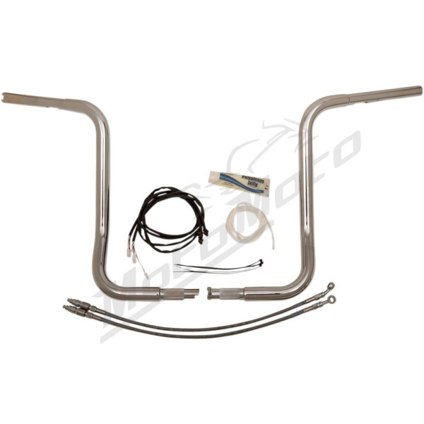 FAT BAGGERS INC. Round Top Vairo kompl. chromuotas 91.5x40.5cm Harley Davidson FLHTCU / FLHTKSE / FLHXS / FLRT 1690-1923 14-20 
