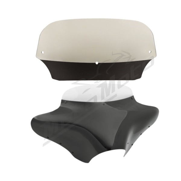 MEMPHIS SHADES HD Batwing Fairing Windshield 18cm Harley Davidson / Honda / Indian / Kawasaki / Suzuki / Victory / Yamaha 50-1900 80-25