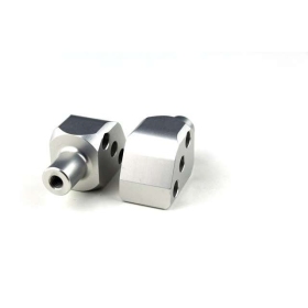 MFW Vario Footpeg Adapters Moto Guzzi V11 1100 00-06