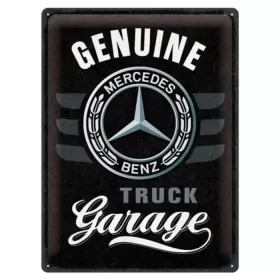 Metal tin sign MERCEDES-BENZ TRUCK GARAGE 30x40