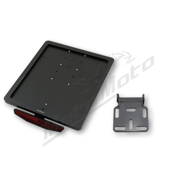 HIGHSIDER Universal License Plate Holding Plate With Uni Holder 