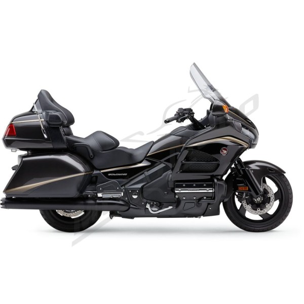 COBRA 4" Slip-On Mufflers Honda GL 1800 03-19
