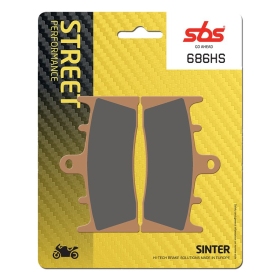 Sbs Brakepads Sintered Kawasaki / Suzuki 600-1600cc 93-07