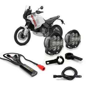 DENALI CANsmart D7 Pro Additional light kit Ducati Desert / Multistrada 937-1158 21-25