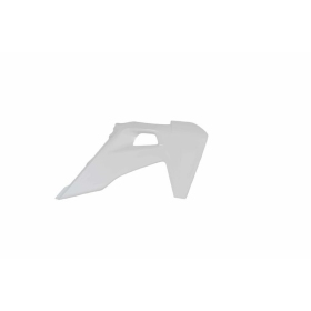 RACETECH radiatoriaus apdaila Husqvarna TC, FC 125/450cc 19-23 Balta