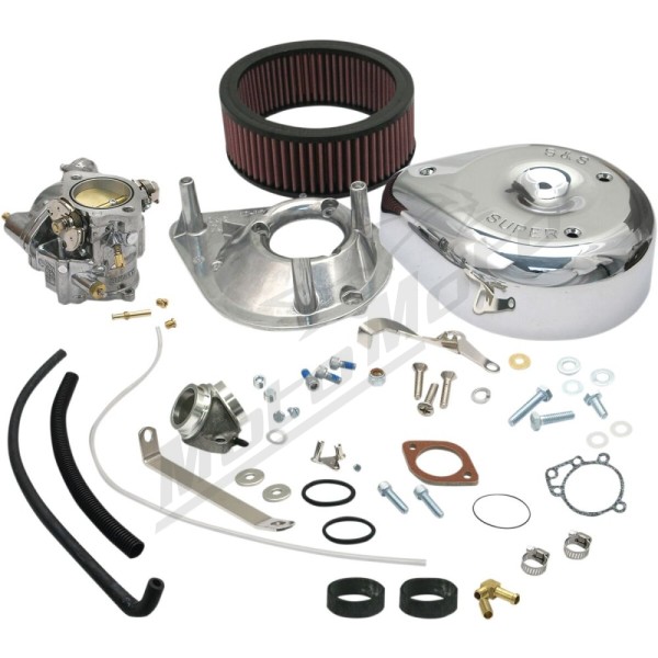 S&S CYCLE Super E Kuro ir oro sistemos komplektas Harley Davidson XLH / XLS / XLX 1000cc 79-85