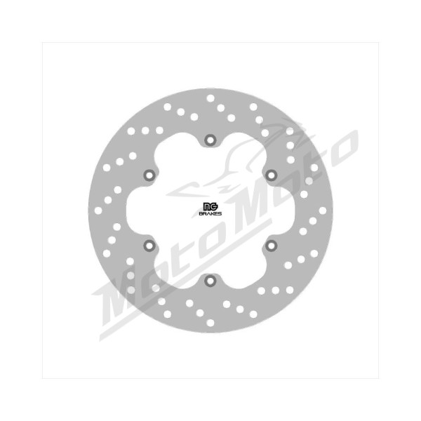 NG Rear Fixed Brake Disc 240x124x5mm Aprilia AF1 Futura 125cc 91-93