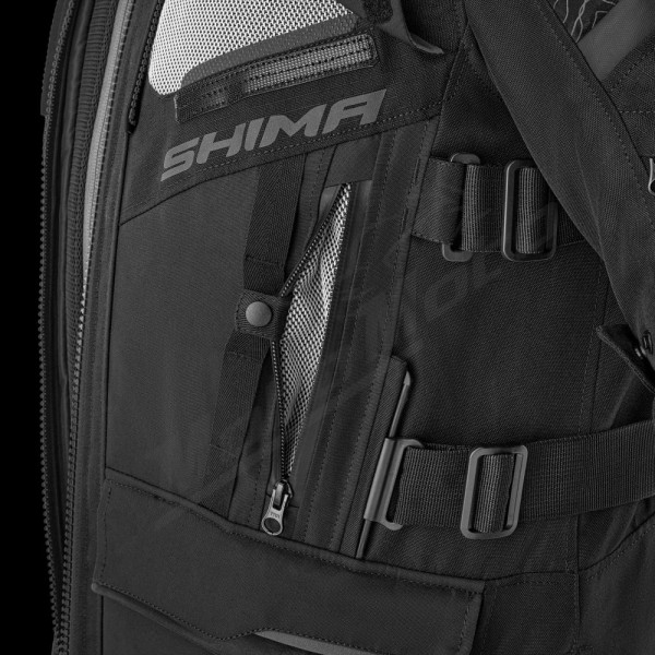Shima TRACKER Men Textile Jacket Black