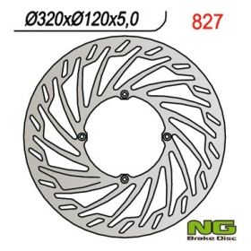 NG Front Fixed Brake Disc 320X120X5mm Husqvarna SMR / SM / SMS / TE / WR 250-630cc 00-13