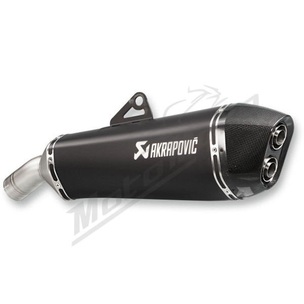 AKRAPOVIC Slip-On Line Muffler Carbon Fiber / Titanium BMW F 800 09-19