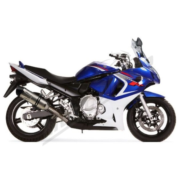 LEOVINCE LV One Evo Stainless Steel Slip-On Muffler SUZUKI GSX/GSF 650 08-16