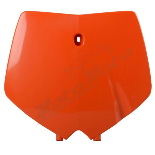 Priekinio numerio plastikas oranžinis CEMOTO KTM SX 125-250cc 1999-2002