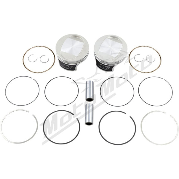 WISECO Tracker Series Piston Kit Harley Davidson 1450cc 99-06 Ø98.62
