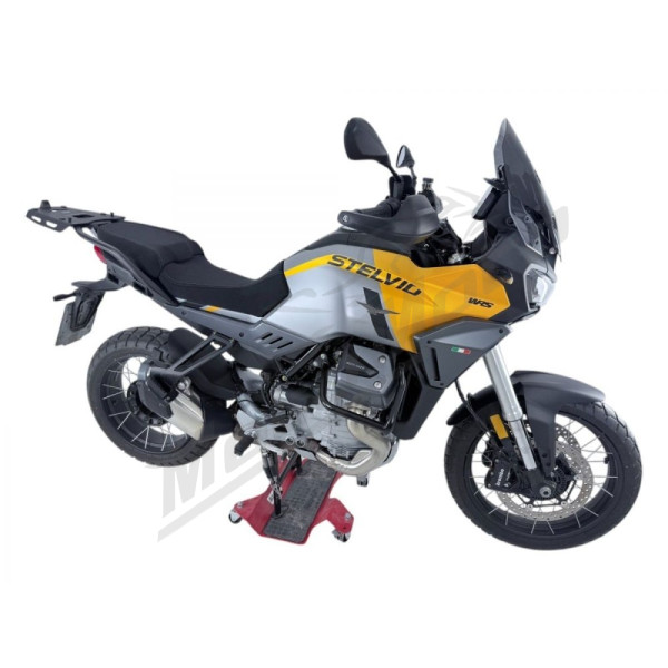 WRS Windscreen Touring W/ Radar Dark Smoke Moto Guzzi Stelvio 1000 ABS 24-25