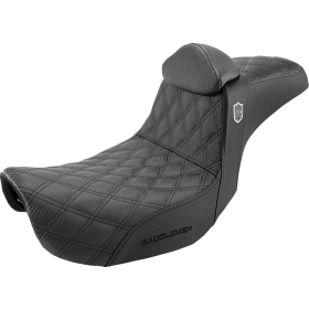 SADDLEMEN Pro Series SDC Performance Grip Seat Harley Davidson FLD / FXDB / FXDBA / FXDF / FXDL / FXDWG 1450-1800cc 06-17