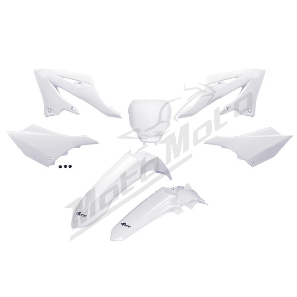 UFO Plastikų kompl. baltas Yamaha YZ 125-250 22-25