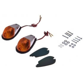 Universal turn signals glue-on 2pcs