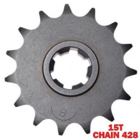 Front sprocket CPI QM125-2D 125cc 15Teeth