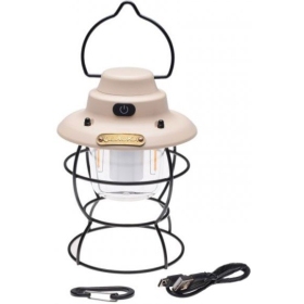 Retro-style Camping Lamp Maxtuned White