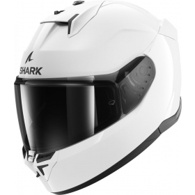 Shark D-Skwal 3 Blank Helmet White