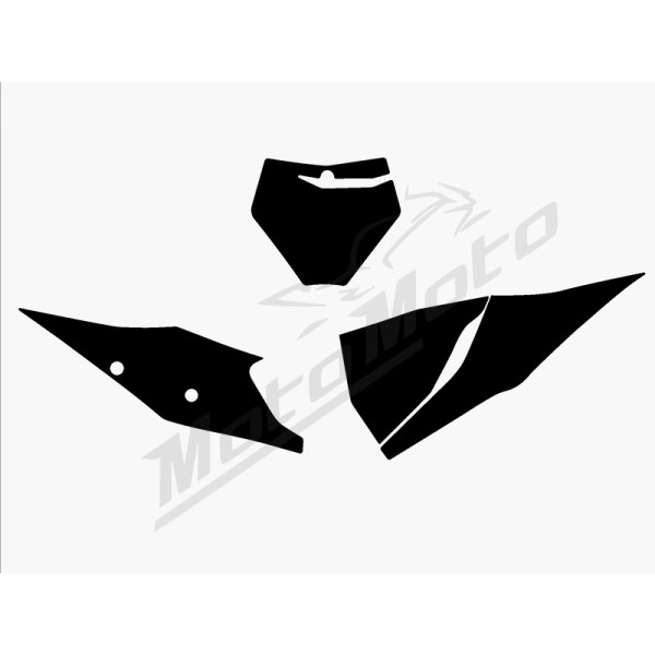 BLACKBIRD Plate Stickers