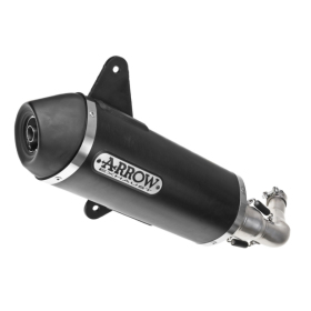 Muffler ARROW Urban Dark Vespa GTS / GTV 125-300cc 05-18
