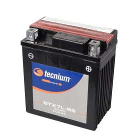 TECNIUM Battery Maintenance Free with Acid Pack - BTX7L-BS  12V 6Ah