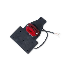 UFO Universal license plate holder with light