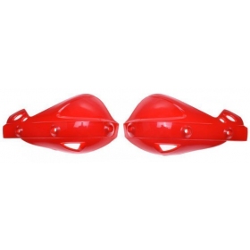 UNIVERSAL HANDLEBAR PROTECTIONS RED 2PCS.