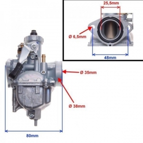 Carburetor (screwed on) ATV / CROSS 125-150cc 4T