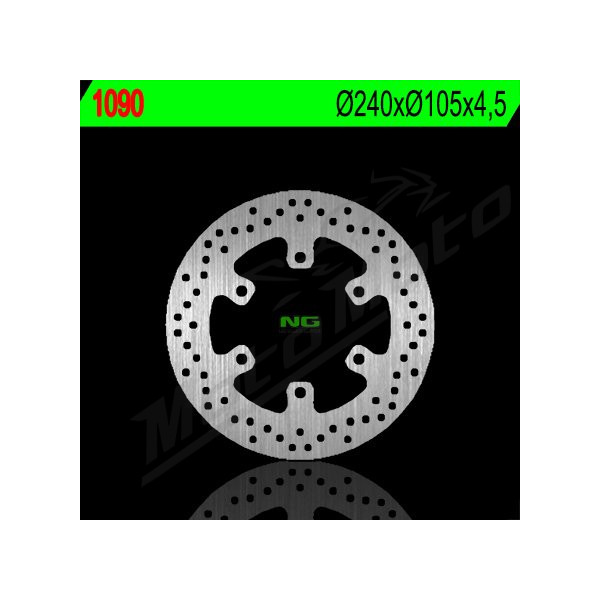 NG BRAKES Front Fixed Brake Disc 240mm BMW / Gilera / Piaggio 50-650cc 05-12