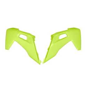 UFO Yellow Radiator Covers For Husqvarna FC / FE / TC / TE / TX 125-501cc 16-23