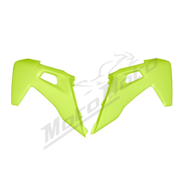 UFO Yellow Radiator Covers For Husqvarna FC / FE / TC / TE / TX 125-501cc 16-23