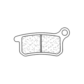 CL BRAKES 1078MX10 stabdžių trinkelės GAS GAS / HUSQVARNA  / KTM
