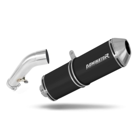 BMW R1200ST 2004-2009 Exhaust Silencer Muffler OVR BLACK + dB killer