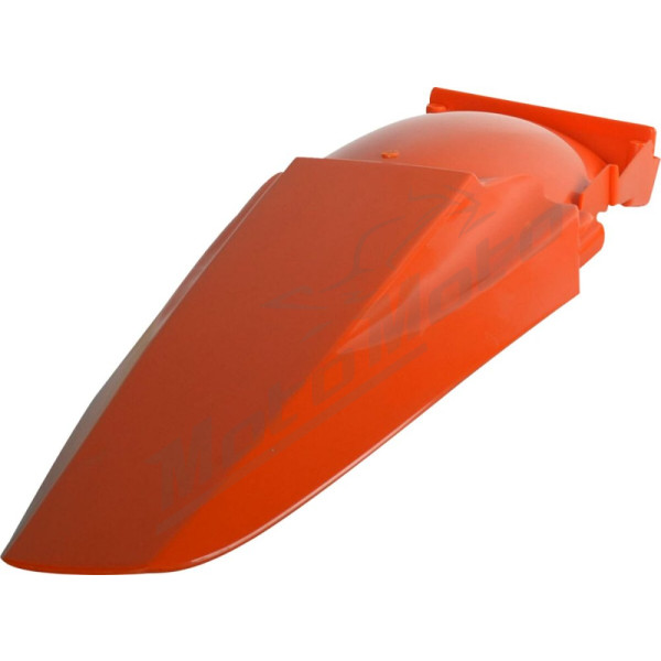 POLISPORT Orange Rear Fender For KTM / MZ 125-380cc 98-04