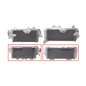 Psychic reinforced radiator standard capacity left Kawasaki KX-F 450 10-15
